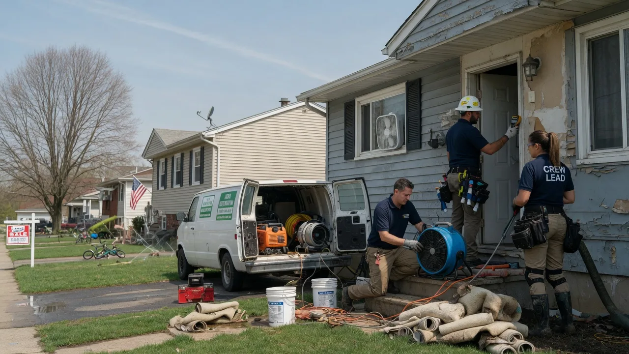 Flood Cleanup in Battle Creek, MI near me